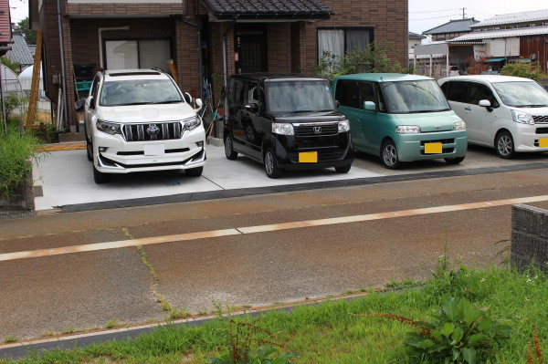 駐車場の施工 阿賀野市